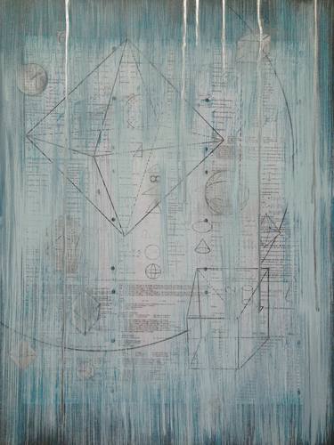 Original Geometric Drawings by Cynthia Kaufman Rose