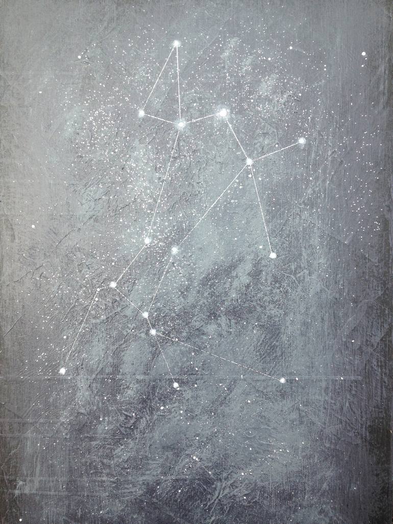 Original Outer Space Painting by Cynthia Kaufman Rose