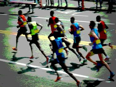 Boston's Marathon (Lead Group) thumb