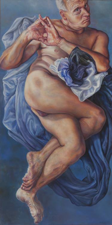 Original Figurative Body Paintings by Irene Delka Mccray