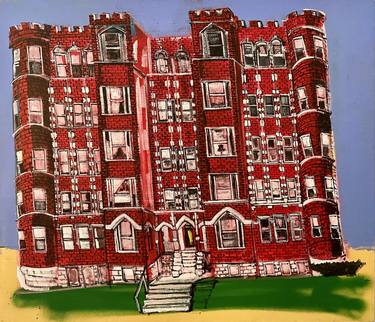 Original Architecture Painting by Dana Smith