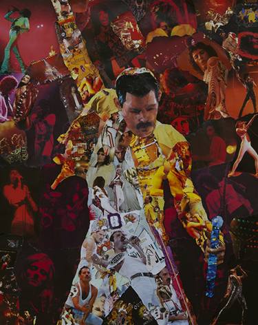 Original Pop Art Music Collage by John Kerr