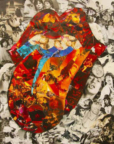 Original Pop Art Music Collage by John Kerr