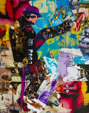 Original Pop Art Humor Collage by John Kerr