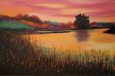 Original Expressionism Landscape Paintings by Faith Patterson