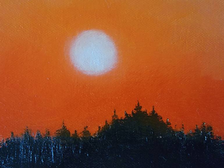 Original Expressionism Landscape Painting by Faith Patterson