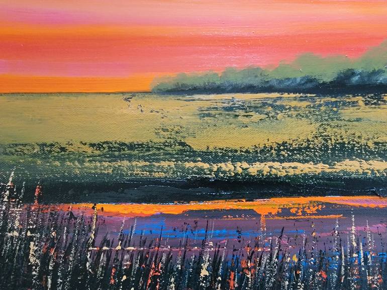 Original Expressionism Landscape Painting by Faith Patterson