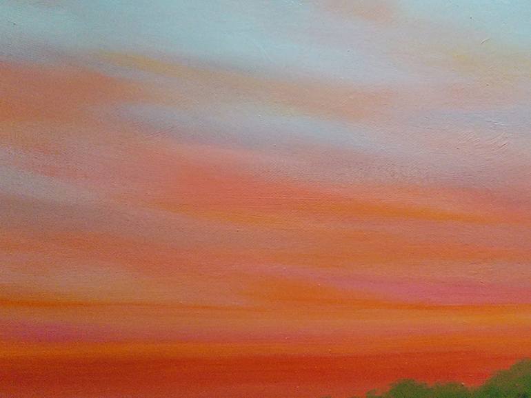 Original Expressionism Landscape Painting by Faith Patterson