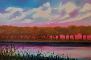 Original Expressionism Landscape Paintings by Faith Patterson