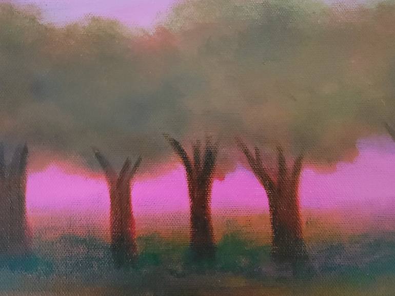 Original Expressionism Landscape Painting by Faith Patterson