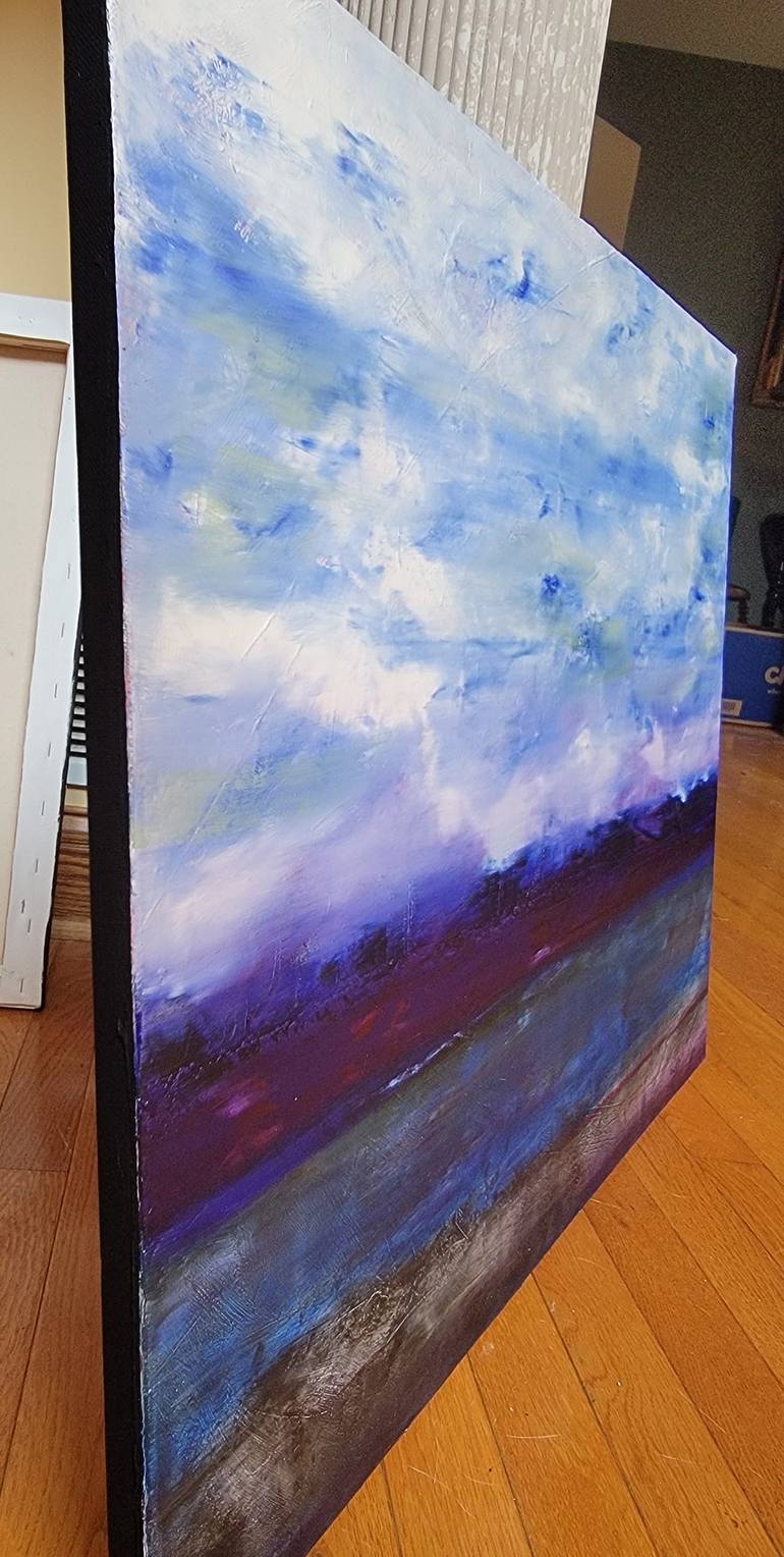 Original Expressionism Landscape Painting by Faith Patterson