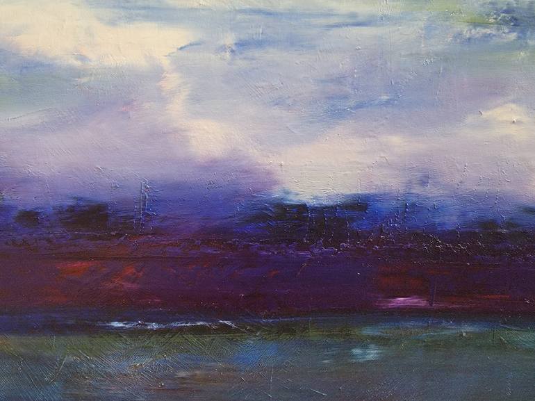 Original Expressionism Landscape Painting by Faith Patterson