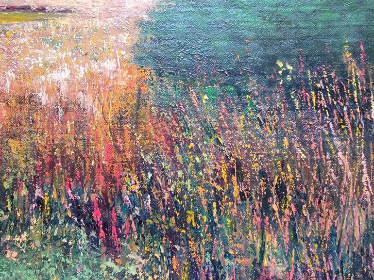 Original Expressionism Landscape Painting by Faith Patterson