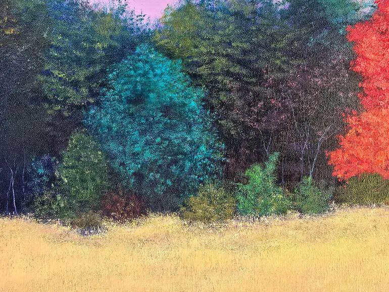 Original Expressionism Landscape Painting by Faith Patterson