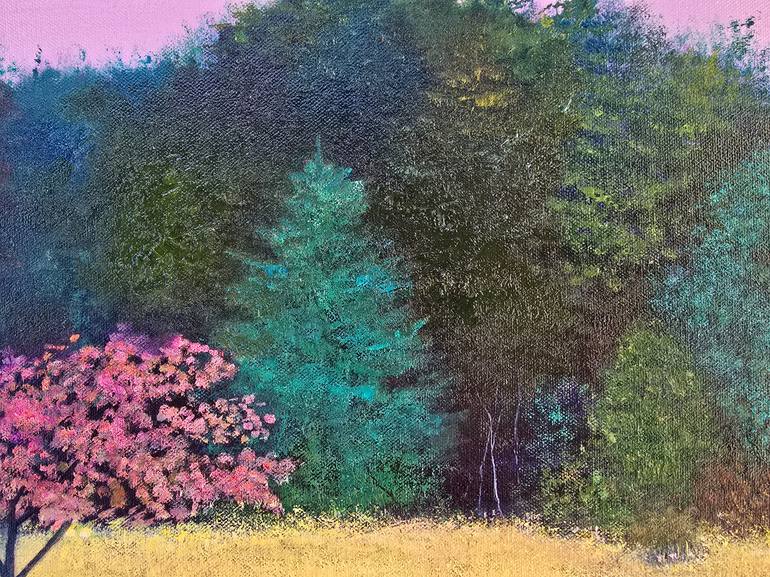 Original Expressionism Landscape Painting by Faith Patterson