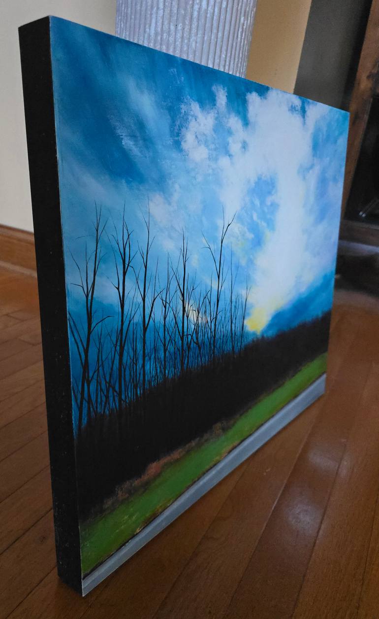 Original Expressionism Landscape Painting by Faith Patterson