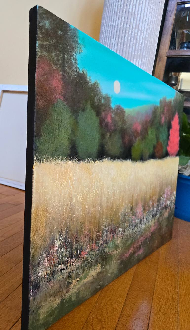 Original Expressionism Landscape Painting by Faith Patterson