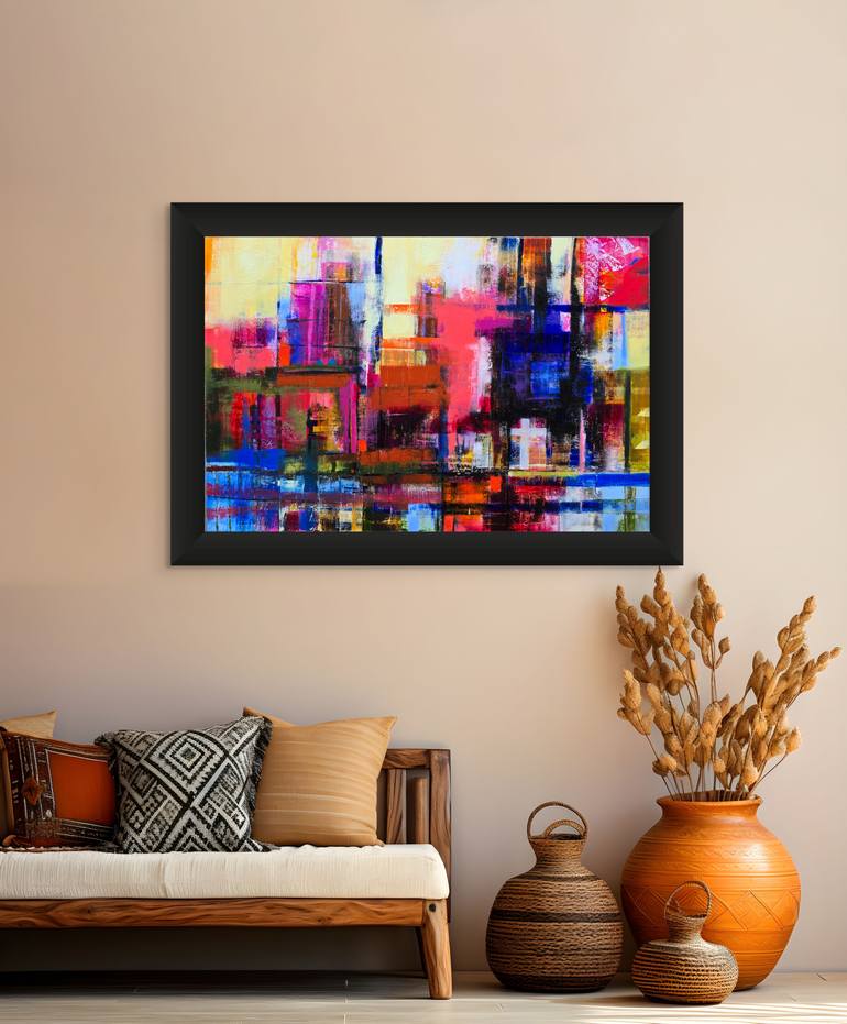 Original Expressionism Abstract Painting by Faith Patterson