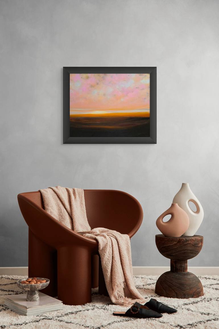 Original Expressionism Landscape Painting by Faith Patterson