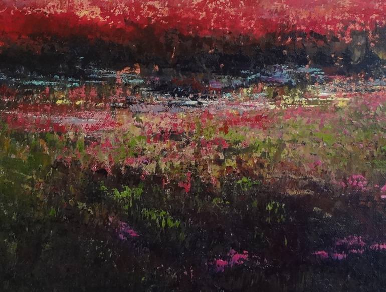 Original Impressionism Landscape Painting by Faith Patterson