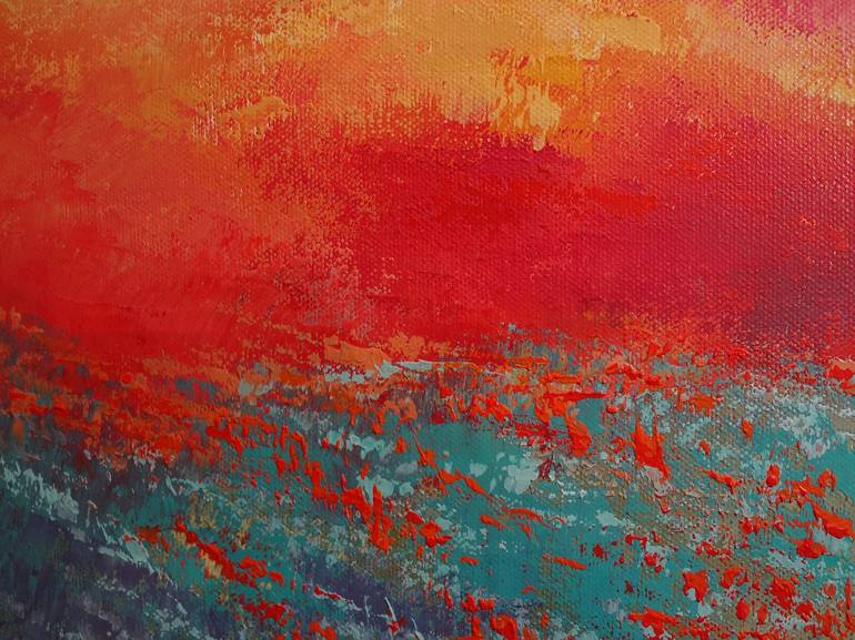 Original Abstract Landscape Painting by Faith Patterson