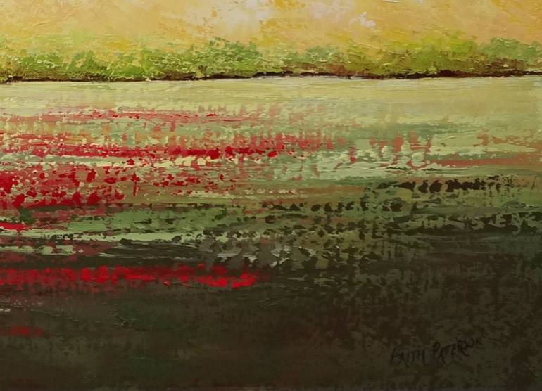 Original Impressionism Landscape Painting by Faith Patterson