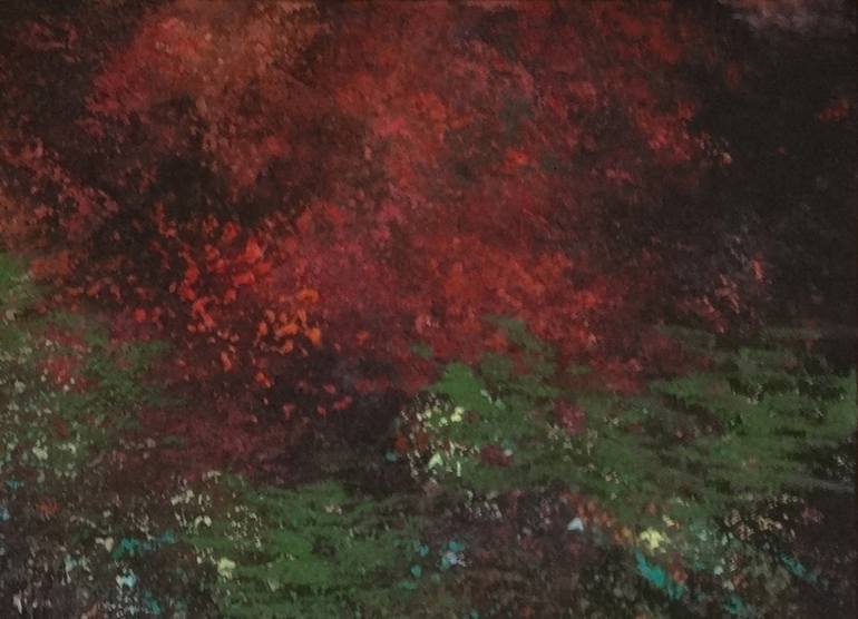 Original Impressionism Nature Painting by Faith Patterson