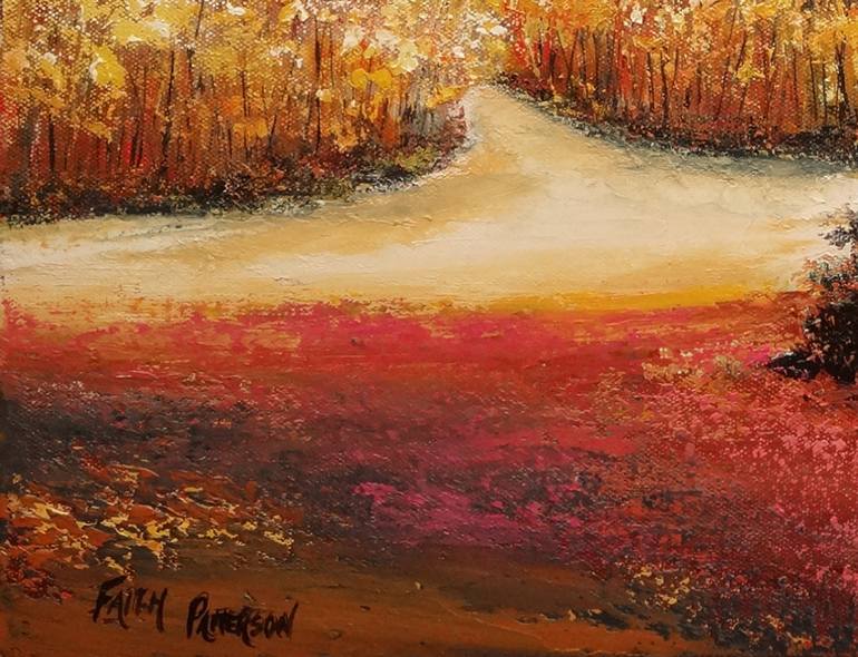 Original Impressionism Nature Painting by Faith Patterson