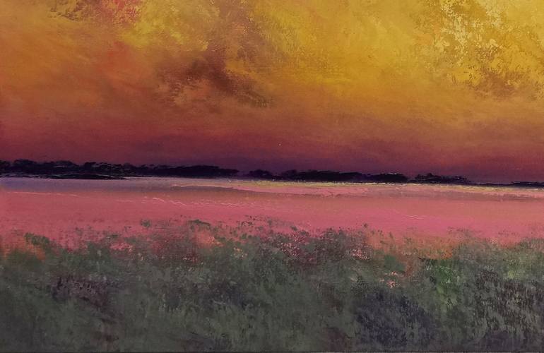 Original Impressionism Landscape Painting by Faith Patterson