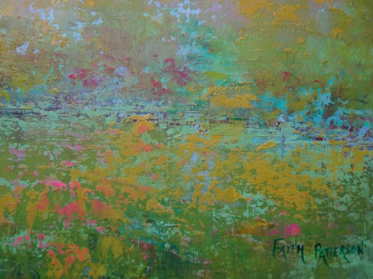 Original Impressionism Nature Painting by Faith Patterson