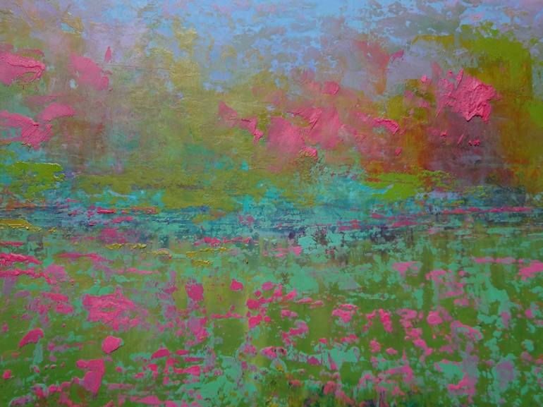 Original Impressionism Nature Painting by Faith Patterson