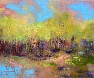 Original Abstract Landscape Paintings by Faith Patterson