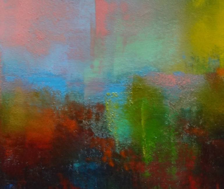 Original Abstract Landscape Painting by Faith Patterson