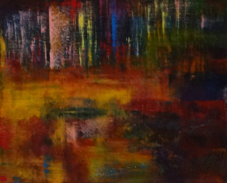 Original Abstract Landscape Painting by Faith Patterson