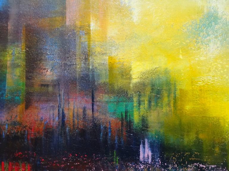 Original Abstract Landscape Painting by Faith Patterson