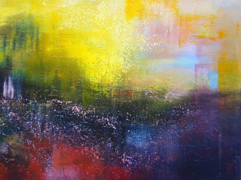 Original Abstract Landscape Painting by Faith Patterson