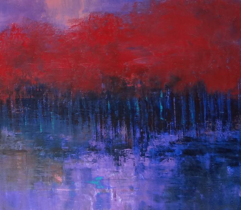 Original Abstract Landscape Painting by Faith Patterson