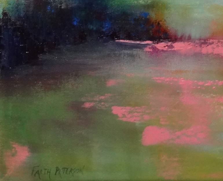 Original Abstract Landscape Painting by Faith Patterson