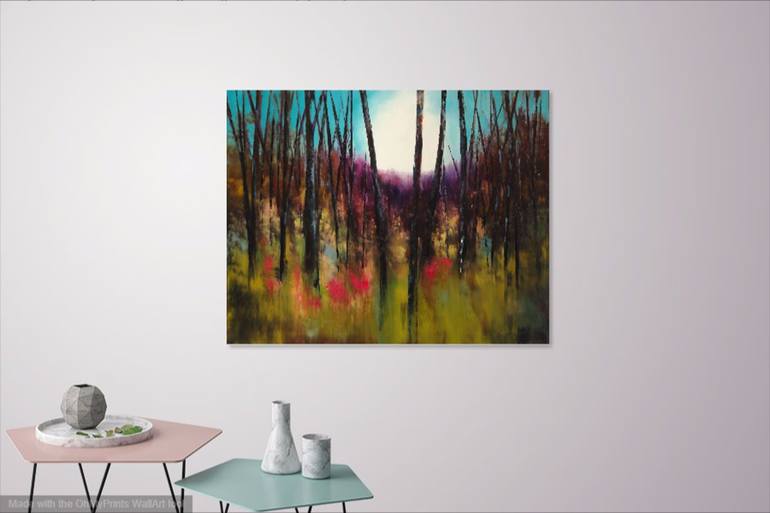 Original Abstract Landscape Painting by Faith Patterson