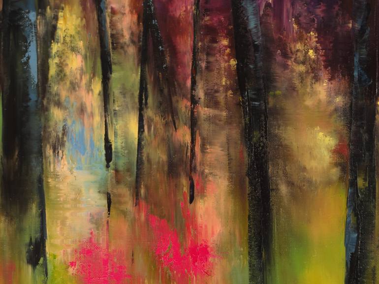 Original Abstract Landscape Painting by Faith Patterson