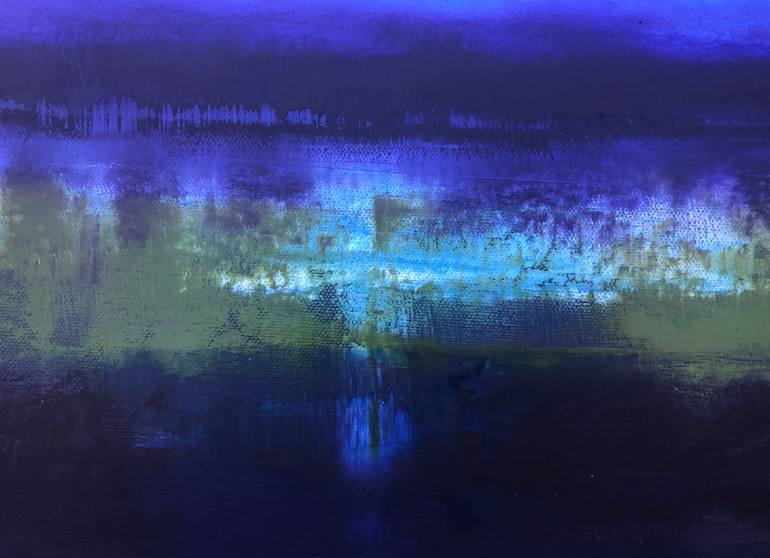 Original Expressionism Landscape Painting by Faith Patterson