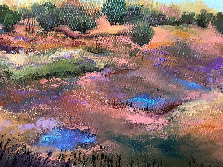 Original Impressionism Landscape Painting by Faith Patterson
