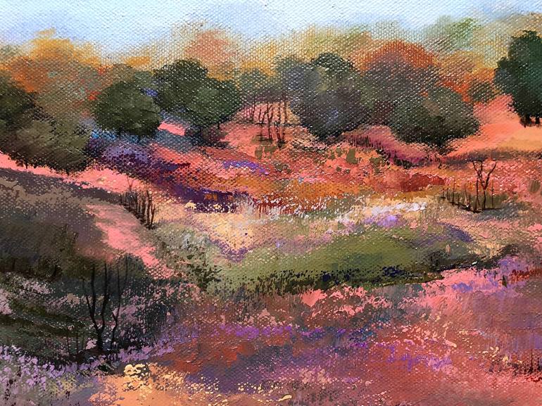 Original Impressionism Landscape Painting by Faith Patterson
