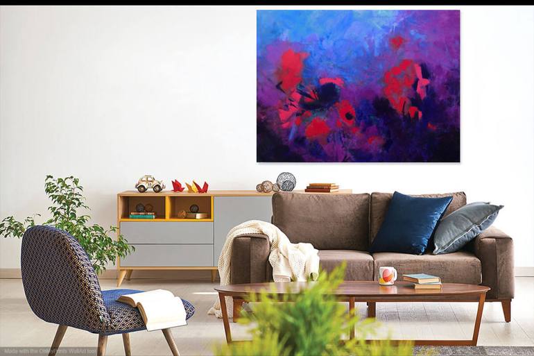 Original Abstract Expressionism Abstract Painting by Faith Patterson