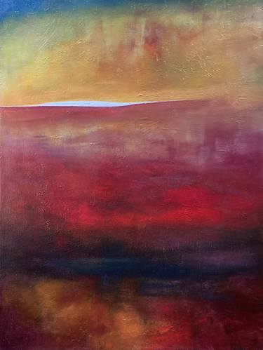 Original Abstract Landscape Paintings by Faith Patterson