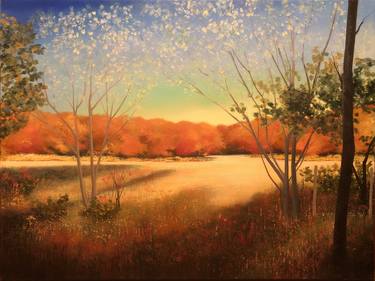 Original Expressionism Landscape Paintings by Faith Patterson