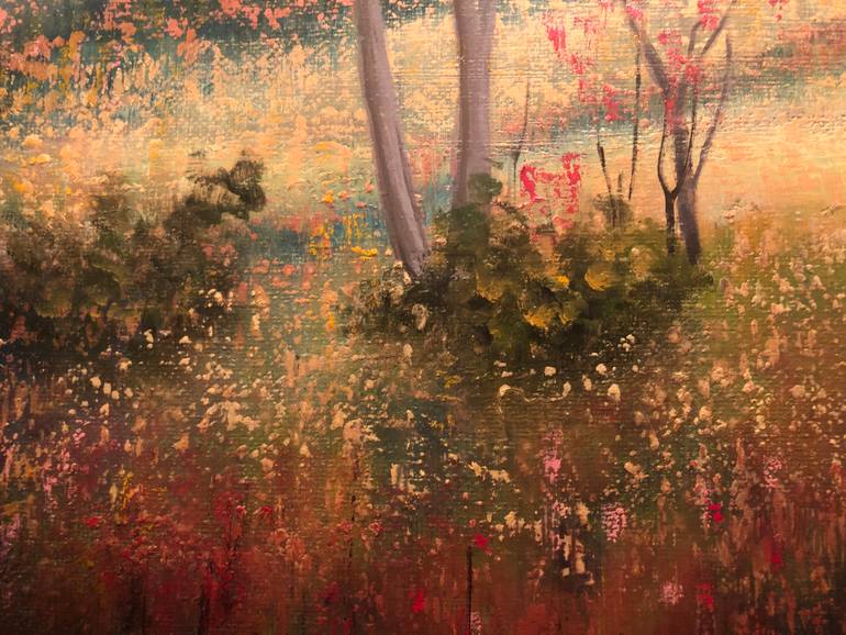 Original Expressionism Landscape Painting by Faith Patterson