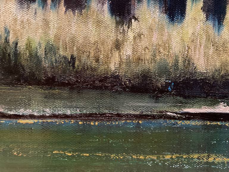 Original Expressionism Landscape Painting by Faith Patterson