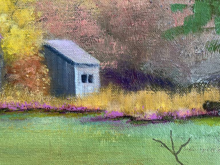 Original Impressionism Landscape Painting by Faith Patterson