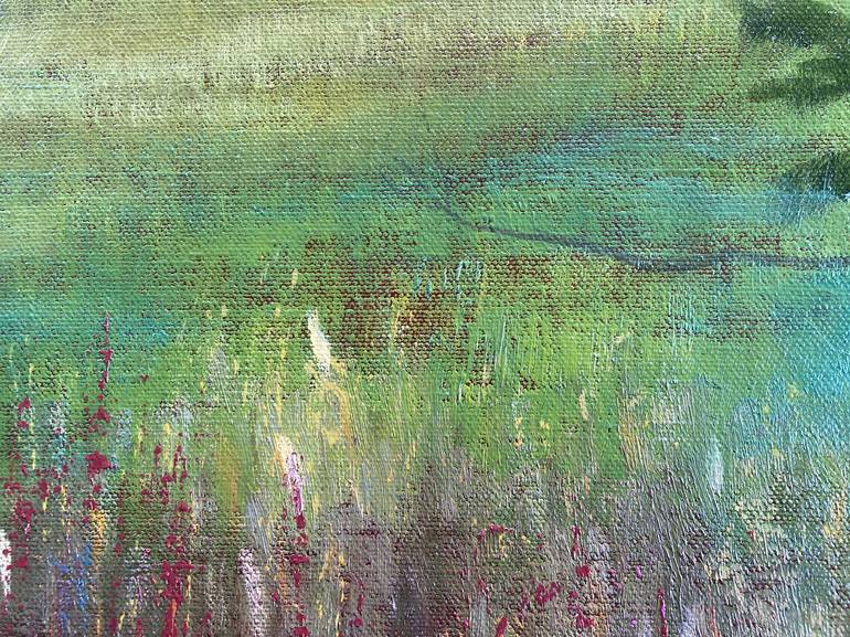 Original Impressionism Landscape Painting by Faith Patterson